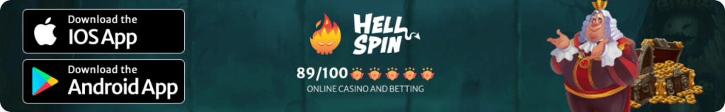 Hell spin app for IOS and Android